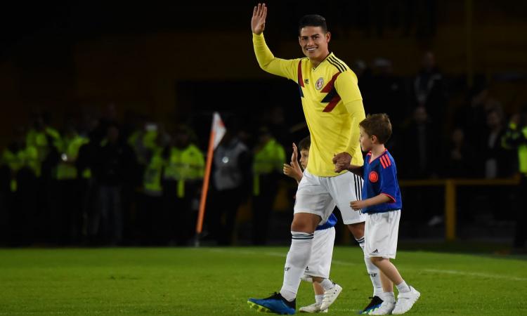 Juve, sì a James Rodriguez