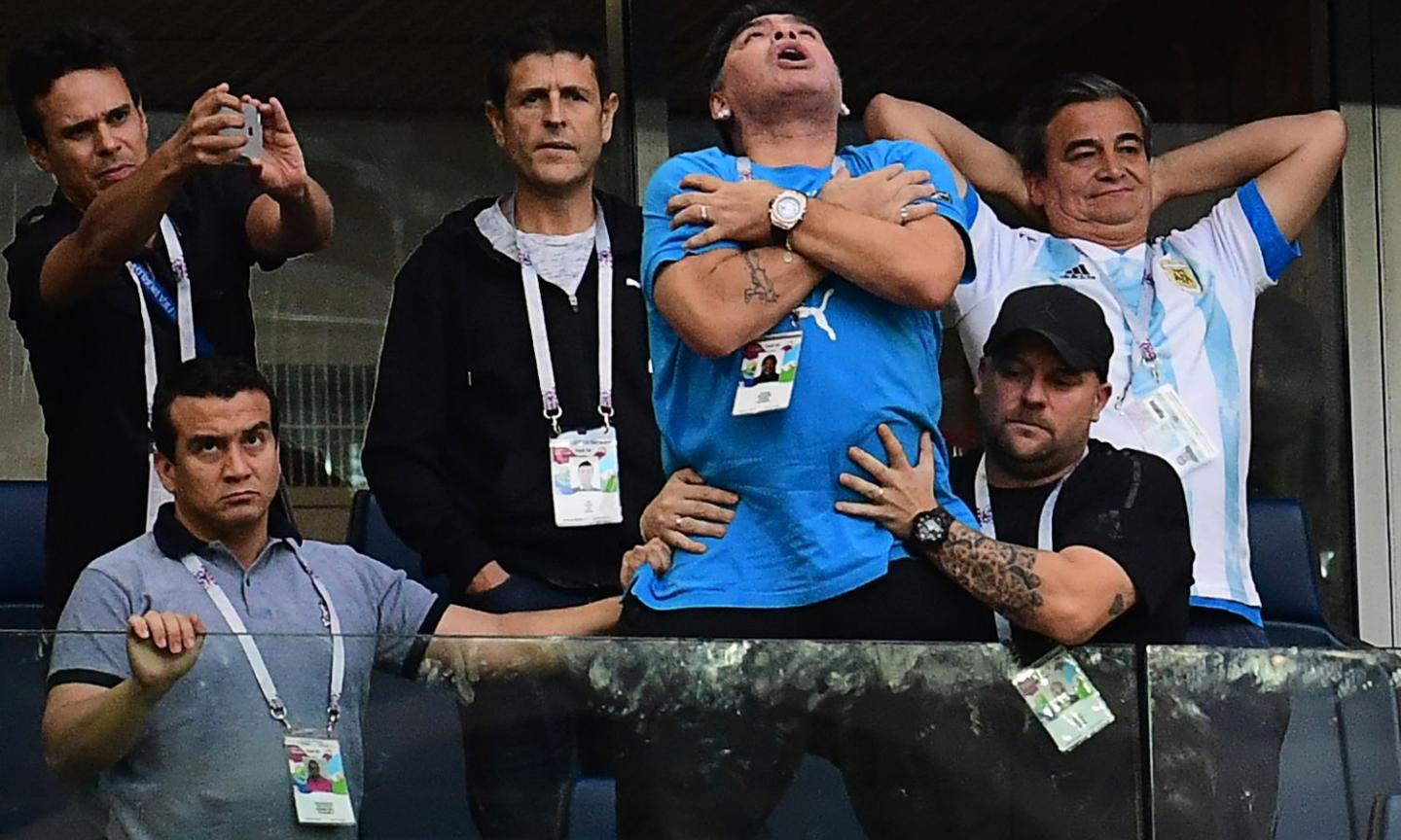 'Tonga could beat us', Argentina legend Maradona slams team