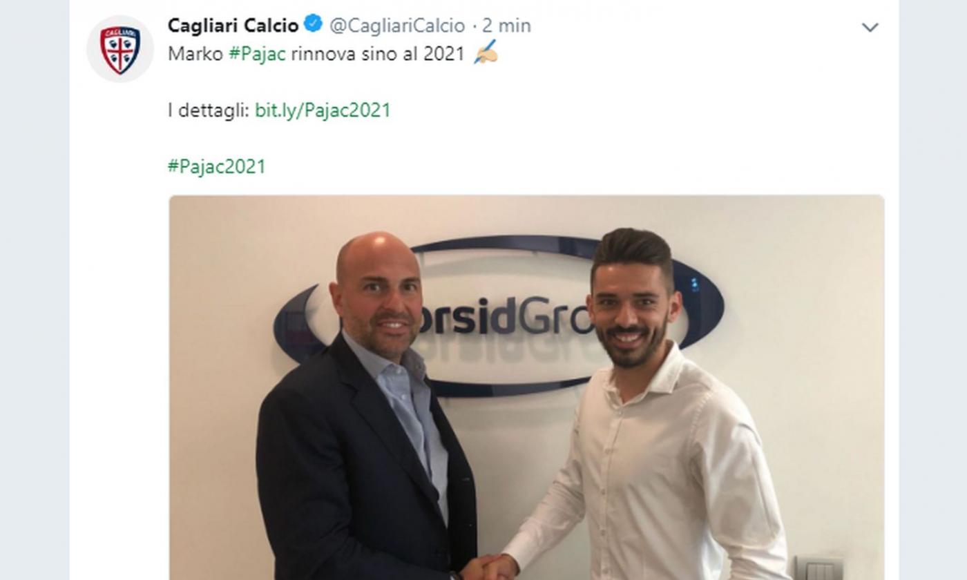 Cagliari, UFFICIALE: rinnova Pajac