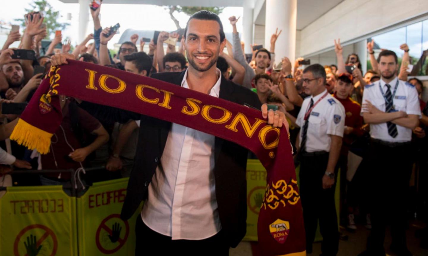 PSG star Pastore arrives in Rome to complete Roma switch