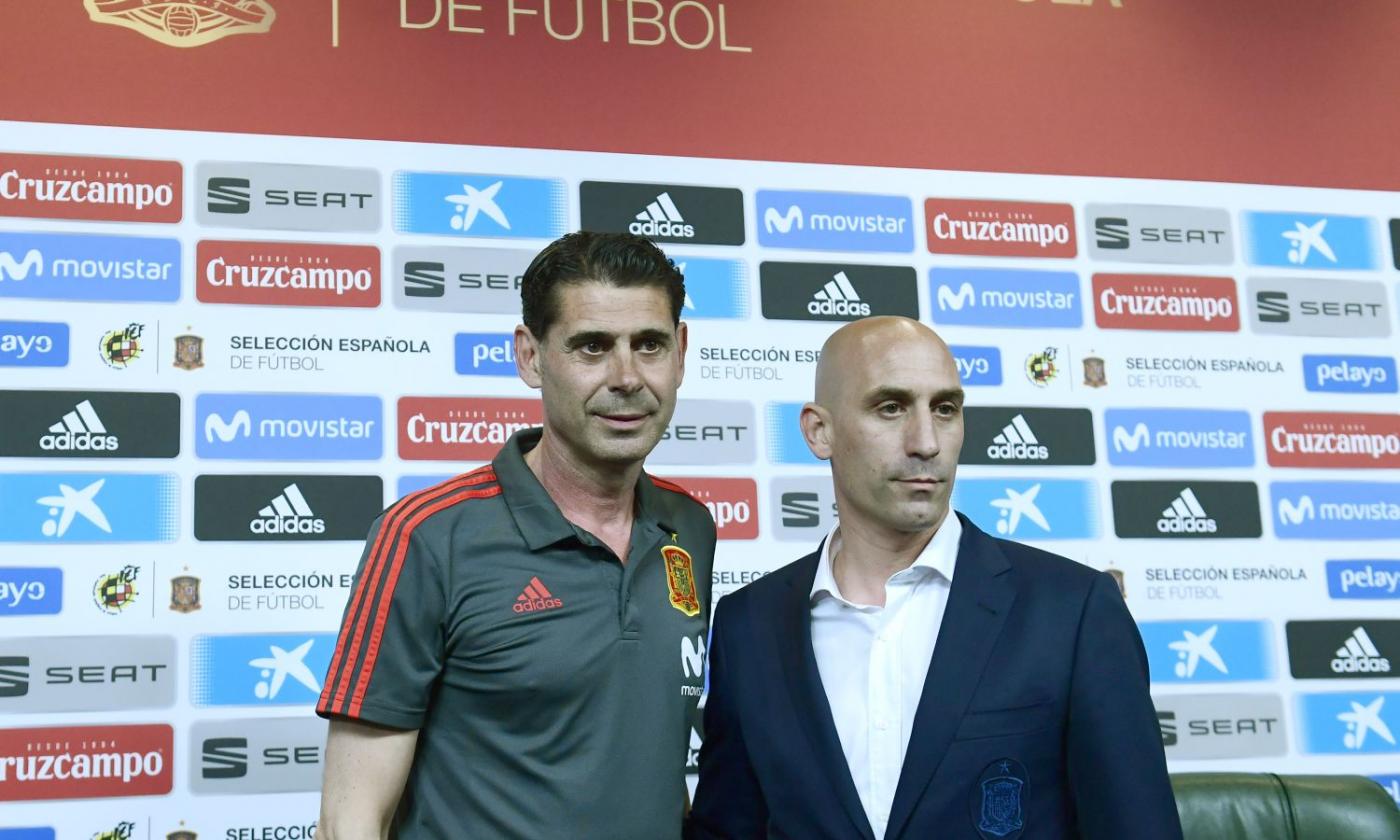 Spagna, Rubiales: 'Lopetegui, non mi pento! Hierro? Uomo onesto, prima scelta'