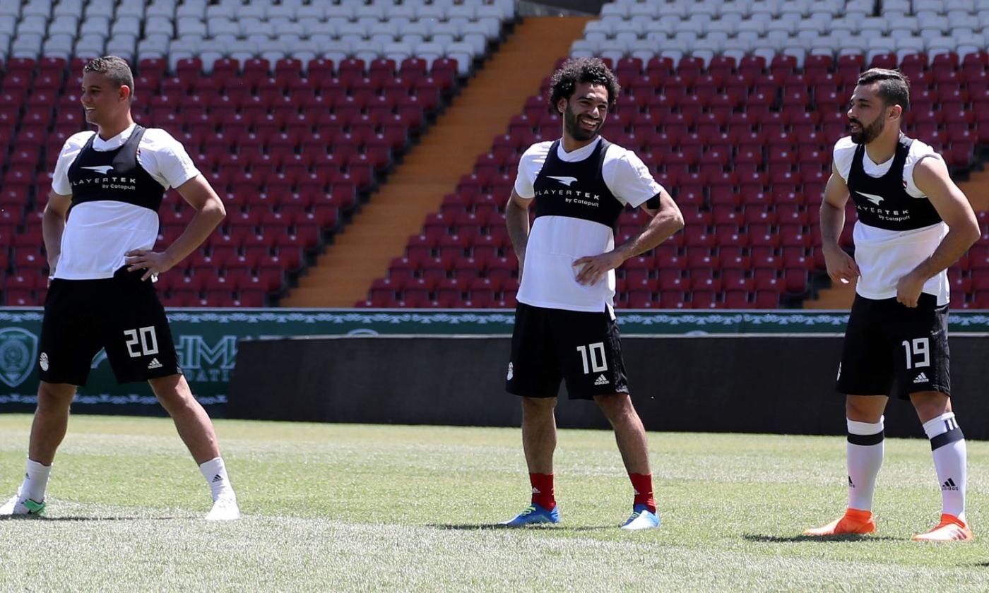 Egitto, Salah in campo dal 1' contro la Russia