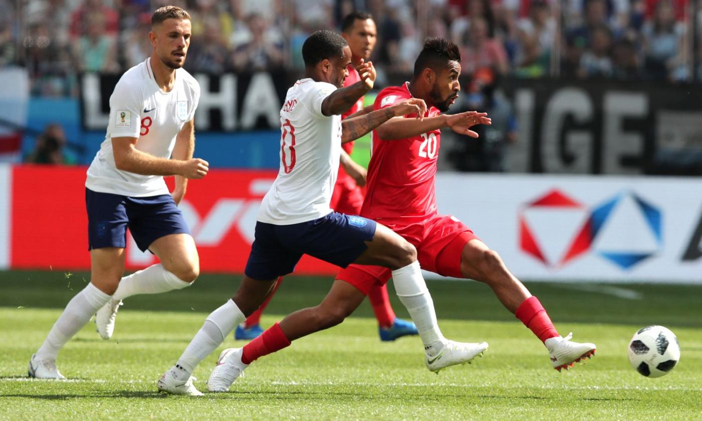 Inghilterra-Panama 6-1: il tabellino