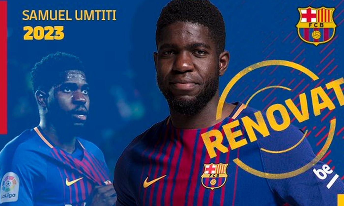 Umtiti rinnova: 'Barcellona è casa mia' VIDEO