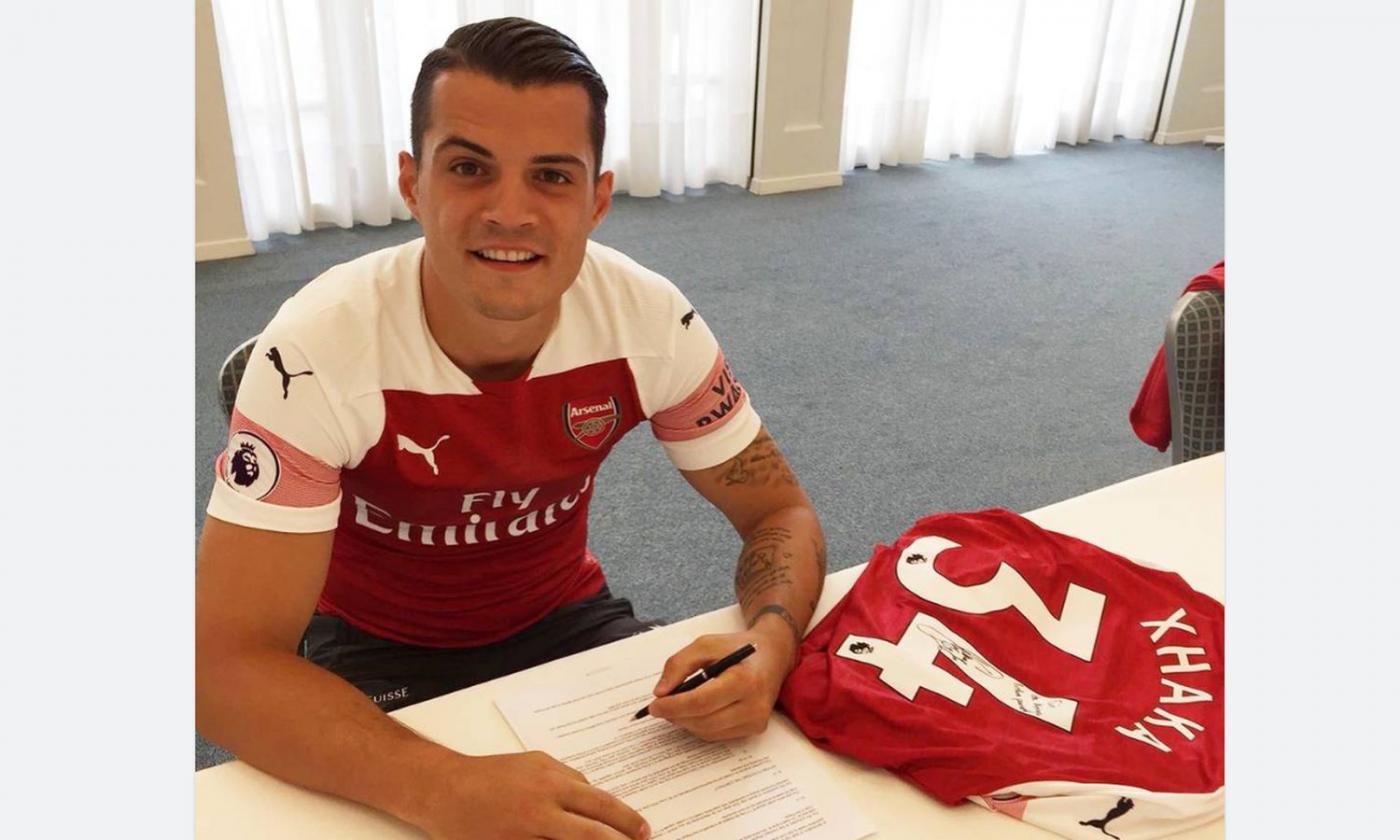 Arsenal, UFFICIALE: rinnova Xhaka