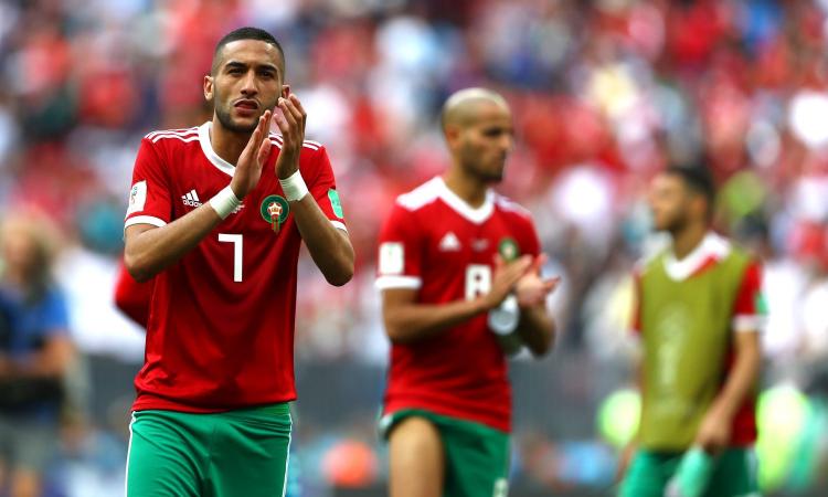 Amichevoli pre-Mondiali, 3-0 del Marocco alla Georgia: entra Amrabat, segna Ziyech VIDEO