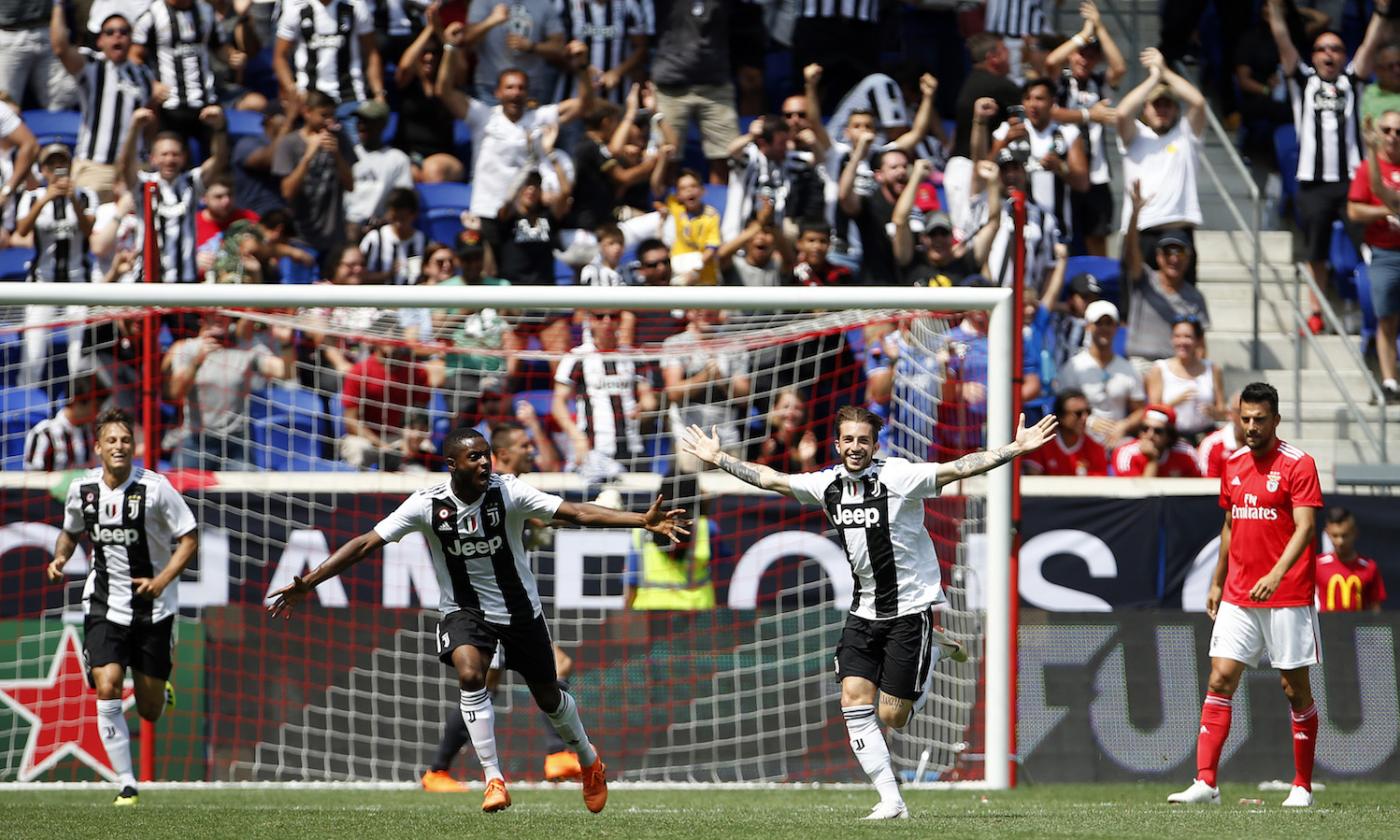 Juventus, 1-1 col Benfica e poi vittoria ai rigori: gol capolavoro di Clemenza 