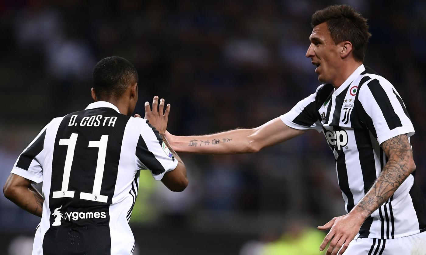 Convocati Juve: c'è Mandzukic, fuori Bernardeschi e Douglas Costa