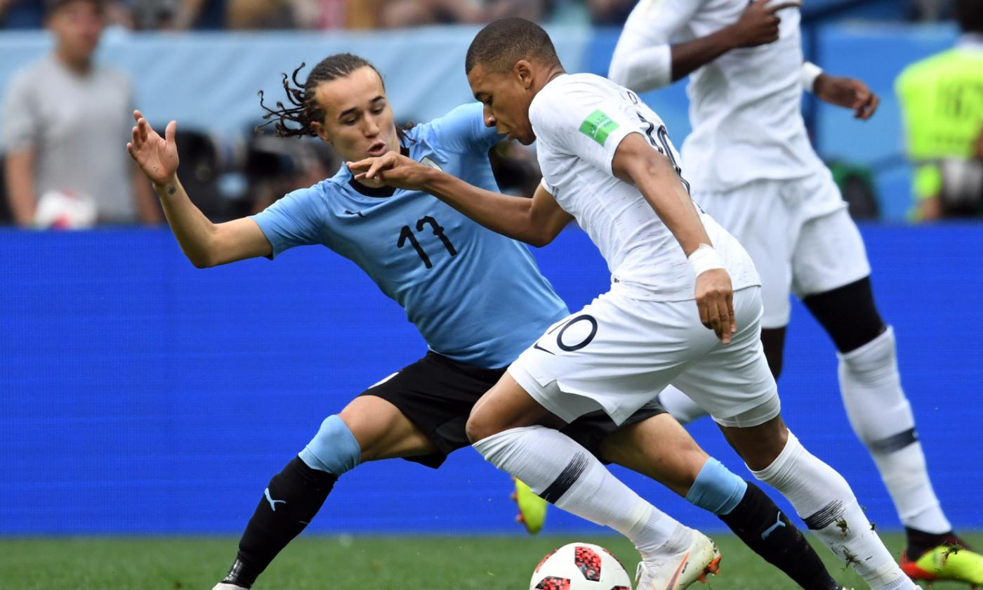 Uruguay-Francia 0-2: il tabellino 