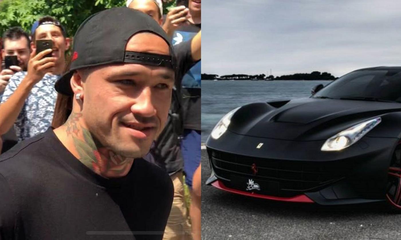 Inter: Nainggolan involved in Ferrari crash