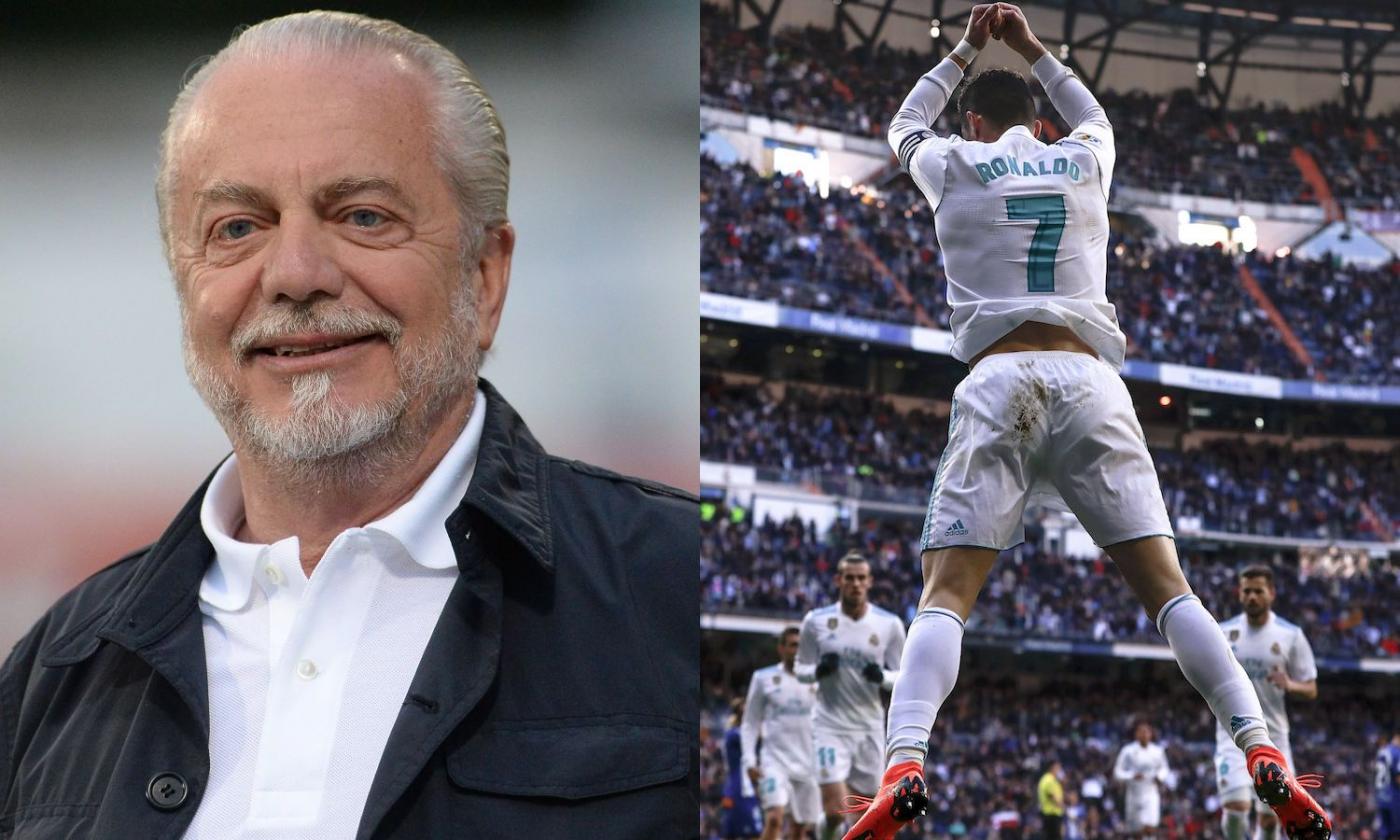 Paradosso De Laurentiis: un no su Sarri al Chelsea cambia la Juve. E Ronaldo...