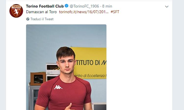 Torino: Damascan aspetta l'esordio, nel frattempo la Moldavia lo convoca