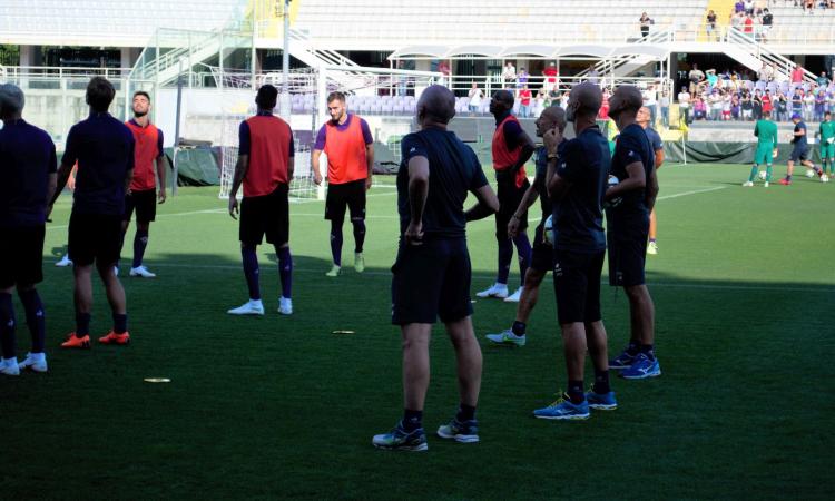 Allenamento Fiorentina nuove Allenamento Fiorentina nuove