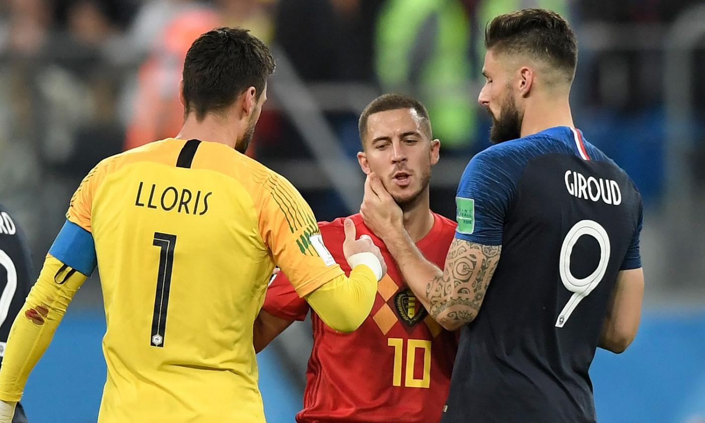 Hazard: 'Preferisco perdere con questo Belgio che vincere in questa Francia'