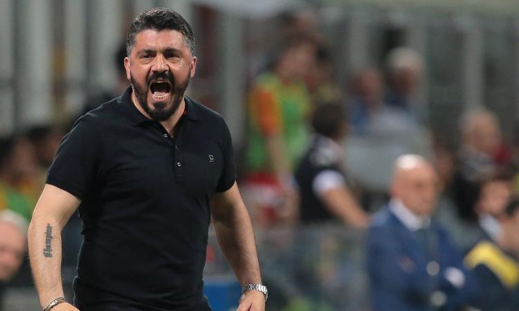 Napoli, contatto Giuntoli-Gattuso per il post-Ancelotti