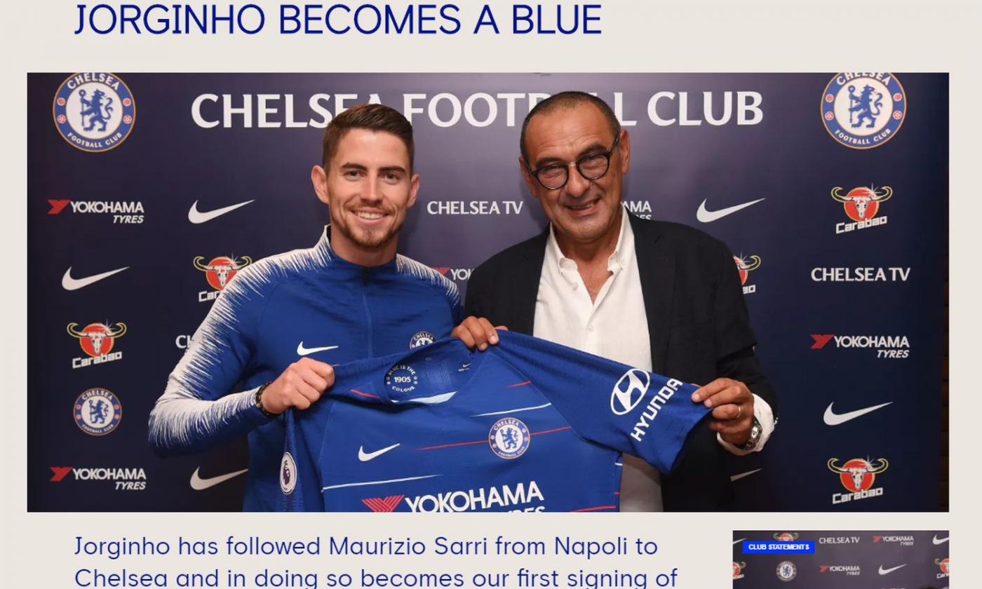 Chelsea make Jorginho purchase official on Twitter 