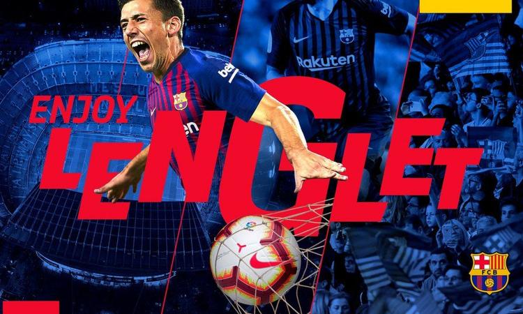 Barcellona, senti Kjaer: 'Lenglet? E' un grande difensore, lavora duramente'