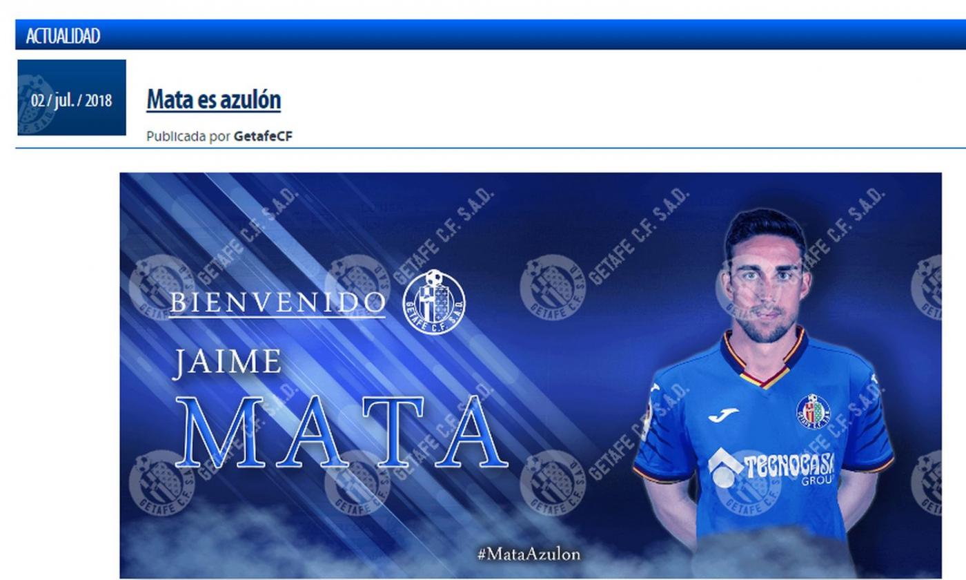 Getafe, Jaime Mata allude al suo futuro