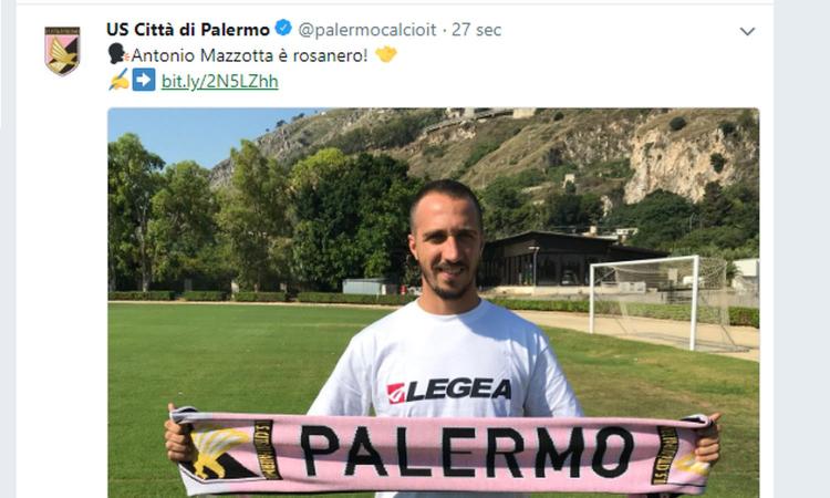 Palermo, UFFICIALE: ecco Mazzotta