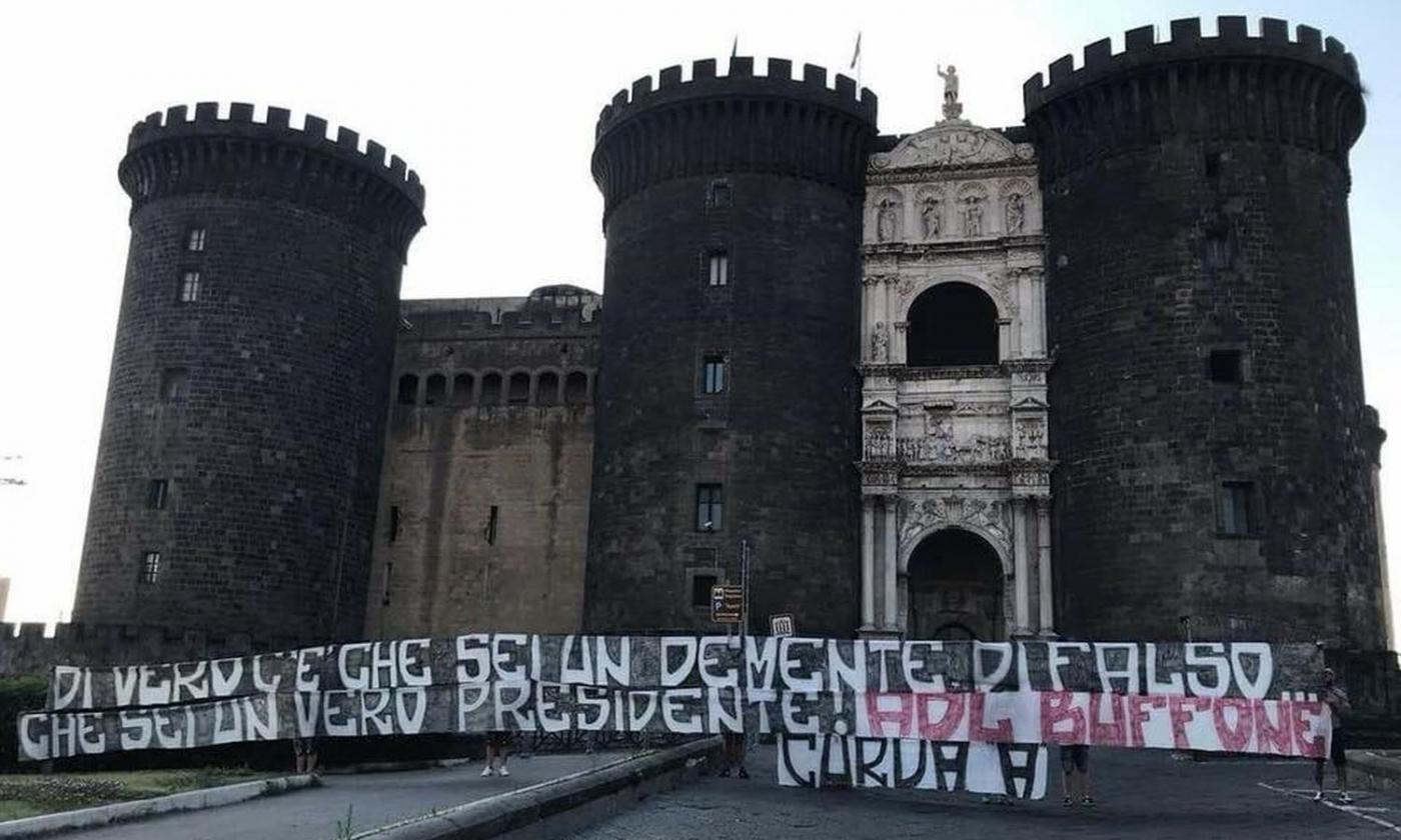 Napoli fans display banners in protest against ADL: ‘You are a clown’