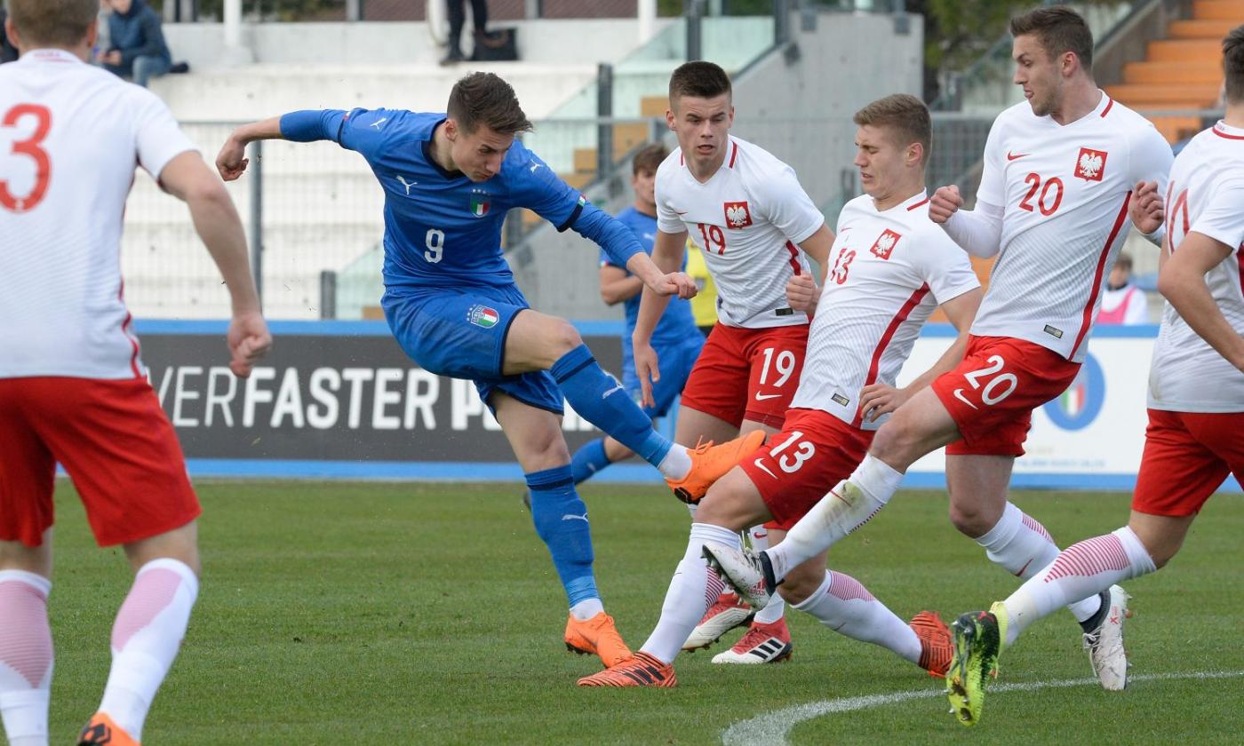 Mondiali U20: cucchiaio di Pinamonti, Italia ai quarti. Ko i padroni di casa della Polonia, ora rischio Argentina