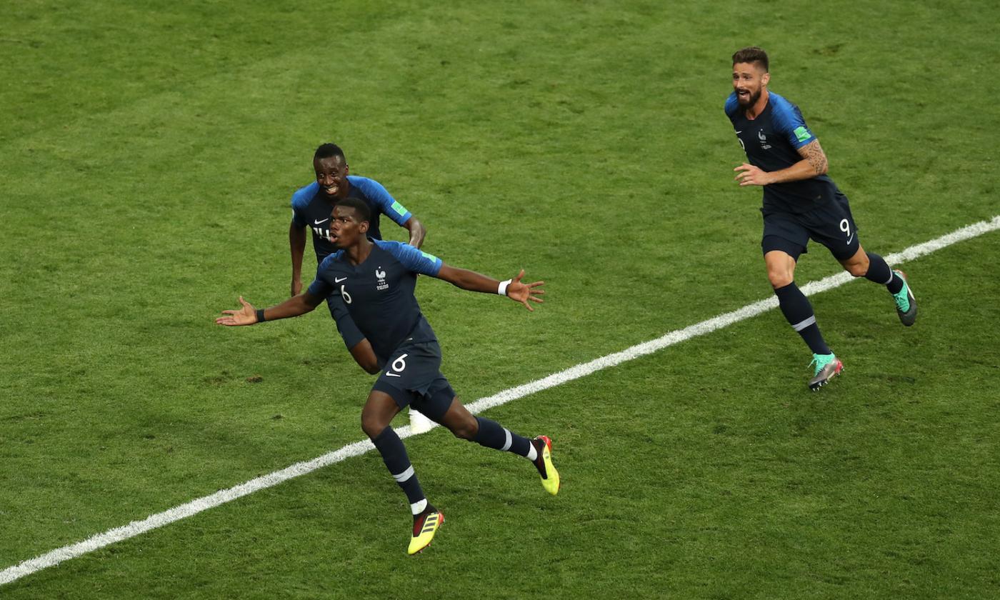 Francia, Pogba: 'Abbiamo regalato un sogno a tutti i bambini!'