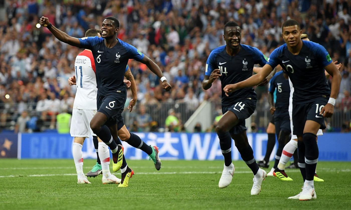 Francia-Croazia, pagelle di CM: Pogba e Mbappè super, Perisic gioia e dolore