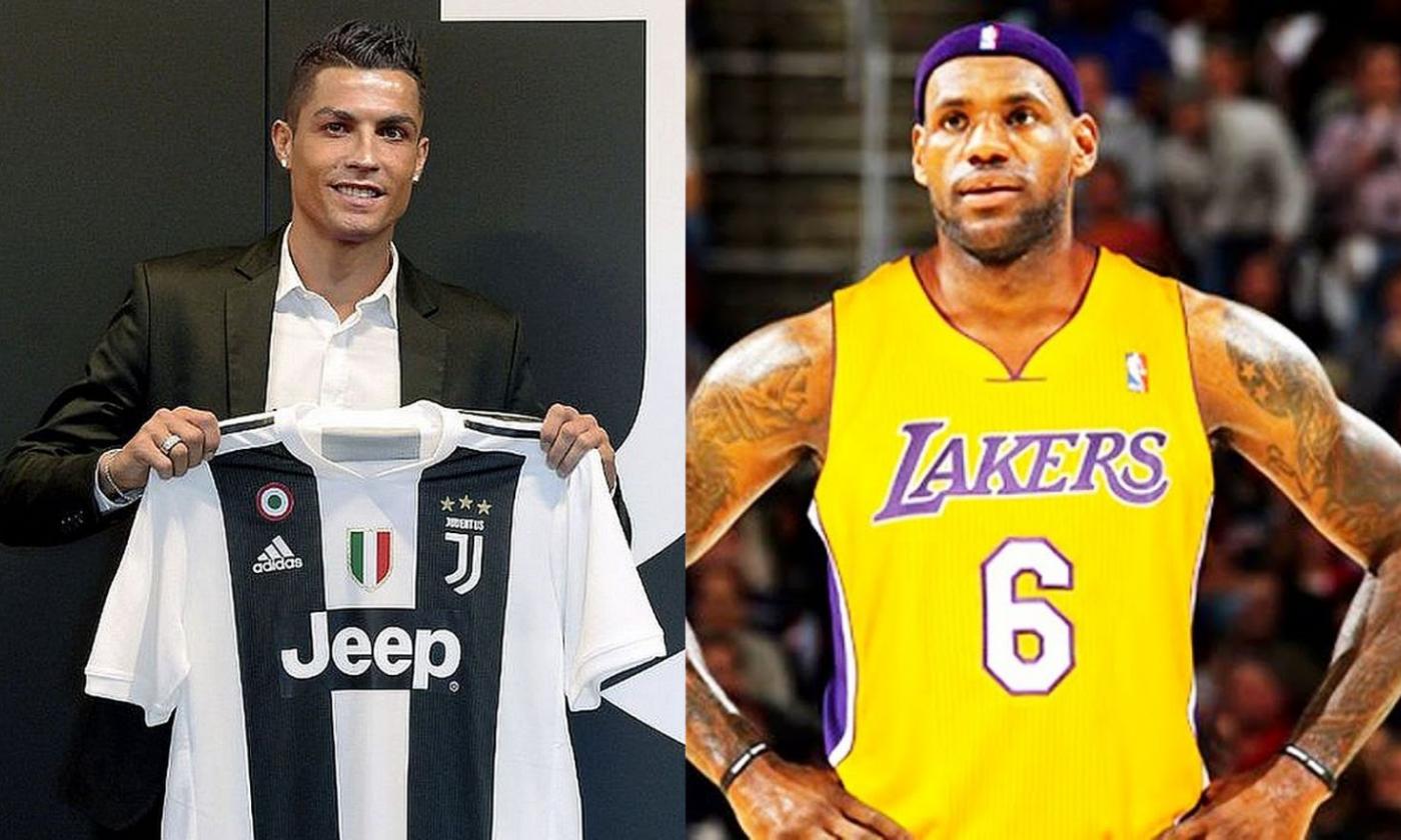 RONALDO ALLA JUVE: CR7 come LeBron, i migliori cambiano in 24 ore