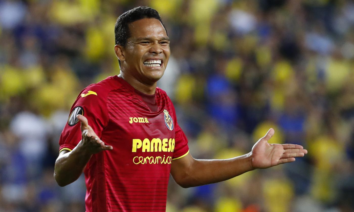 Tegola Villarreal: infortunio per l'ex Milan Bacca