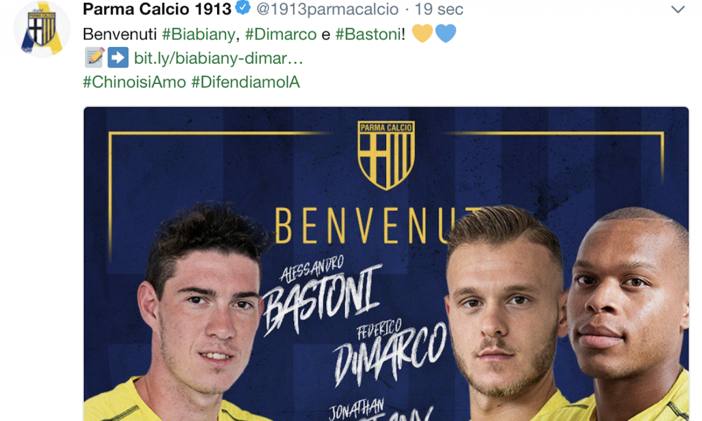 Parma, UFFICIALE: triplo colpo dall'Inter