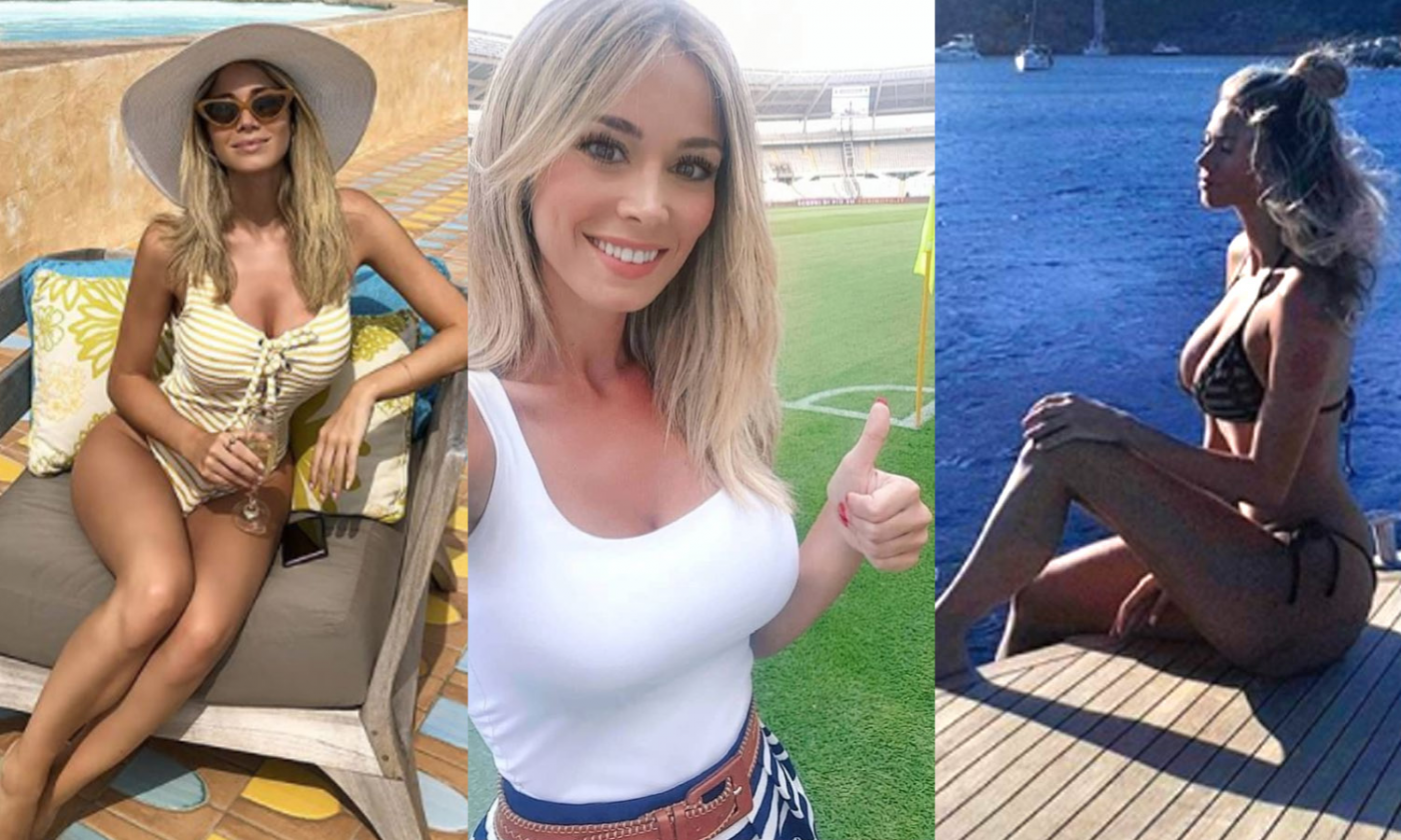 Diletta Leotta, tra scatti in costume e calci al pallone: le FOTO della sua estate