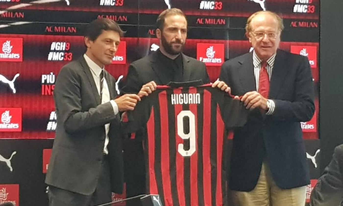 Milan, Higuain: 'Ronaldo? Nessun rimpianto, ho già giocato con lui...'