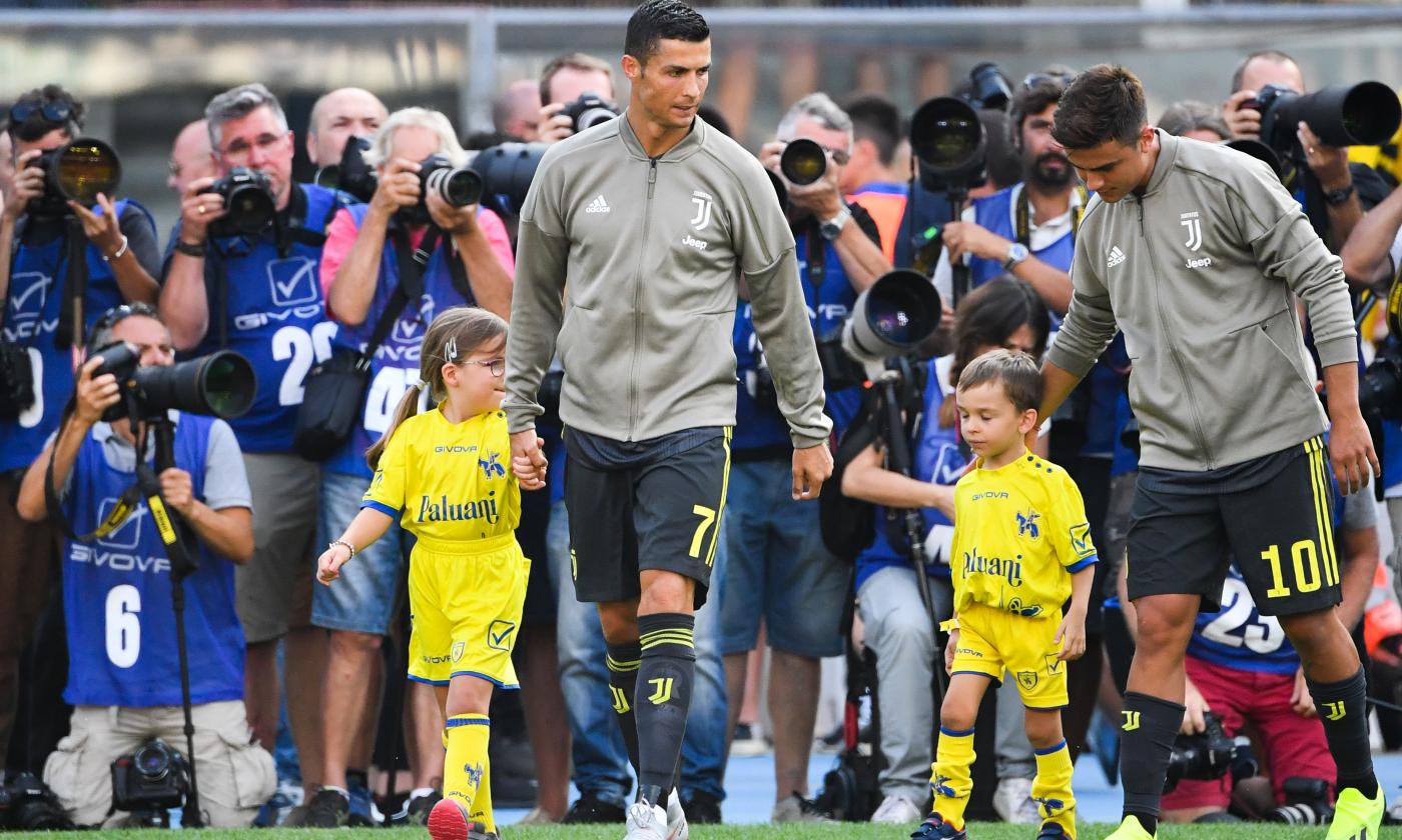 Chievo-Juve 2-3 Ft, as Bernardeschi comes up huge in Ronaldo's debut