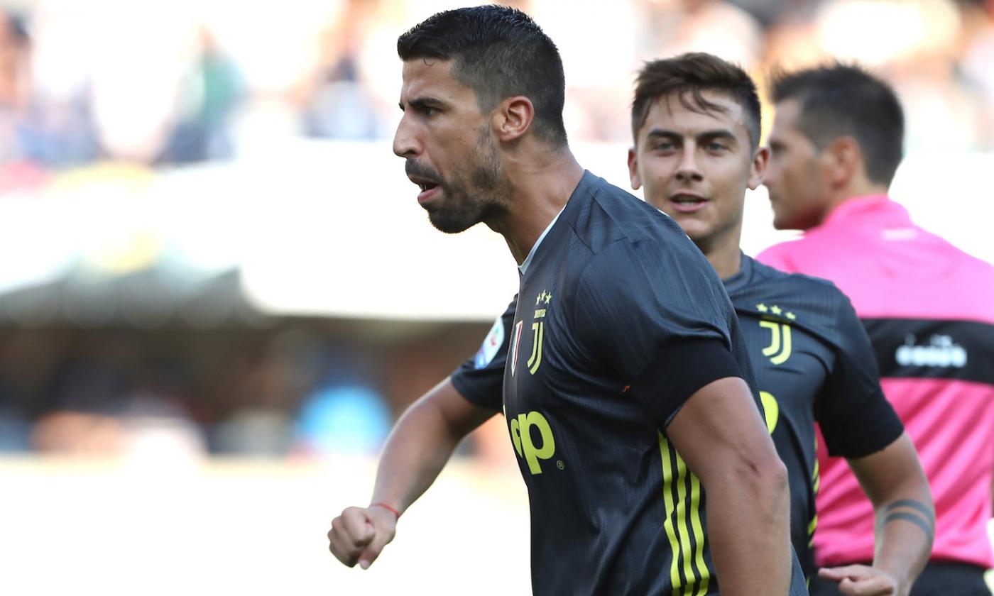 Juve, messaggio al Psg: Khedira non parte, i francesi arrivano troppo tardi