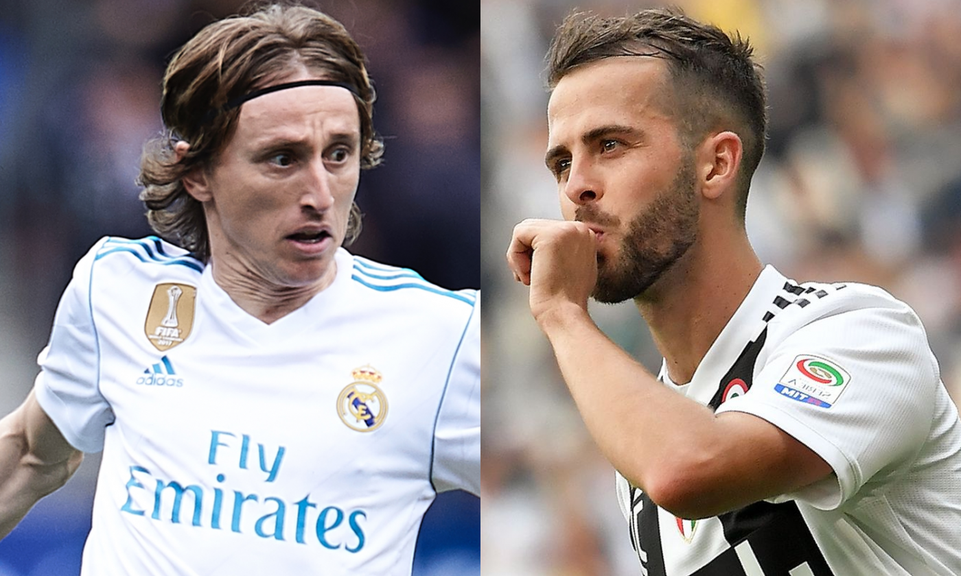 Inter-Juve: intreccio fra Modric e Pjanic 