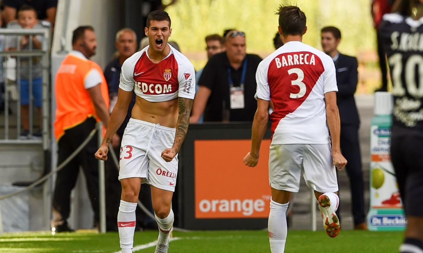 Ligue 1: al Monaco non basta Pellegri, ko 2-1 col Bordeaux. Il Marsiglia pareggia in rimonta