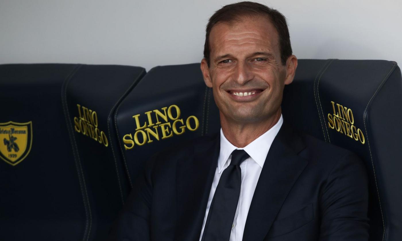 Juve, ecco a che ora parla domani Allegri