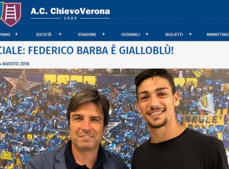 Chievo, UFFICIALE: preso Barba
