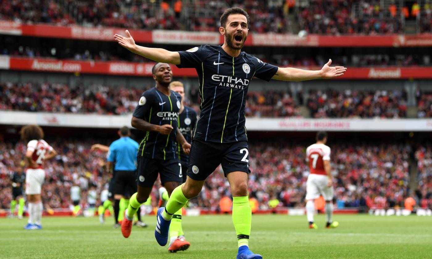 Il City vince sempre: 2-0 all'Arsenal