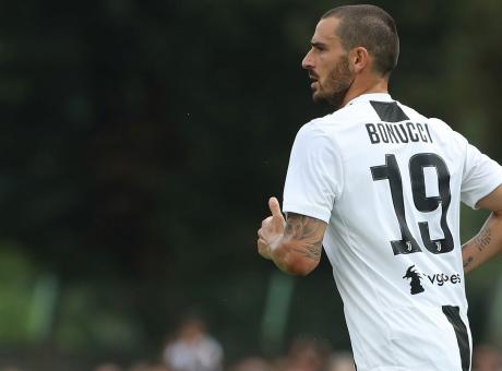 Juve, Bonucci festeggia su Instagram: 'Supercampioni!'