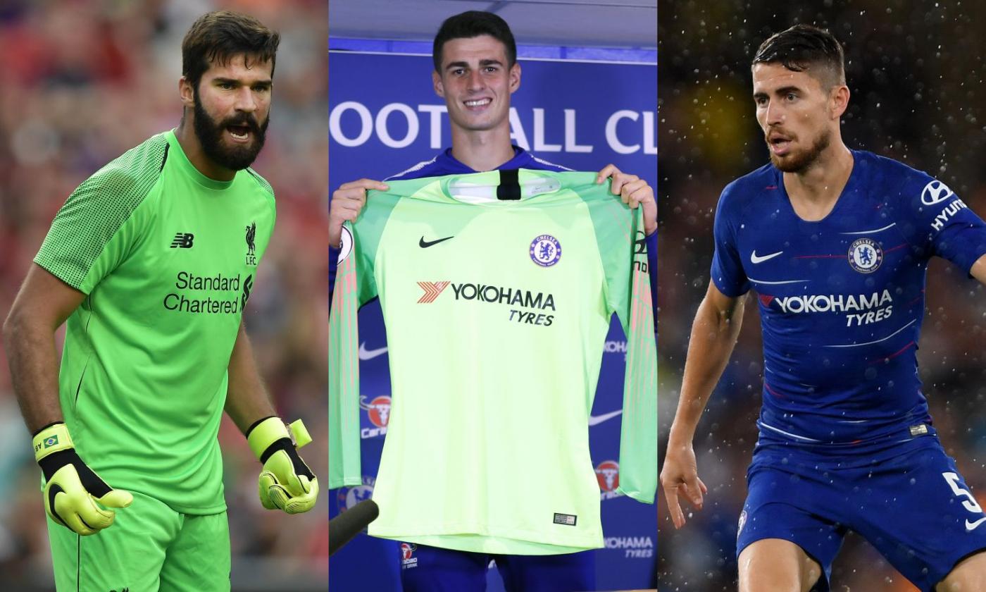 Botti da Premier: da Alisson e Kepa a Jorginho, i 10 colpi più cari dell'estate