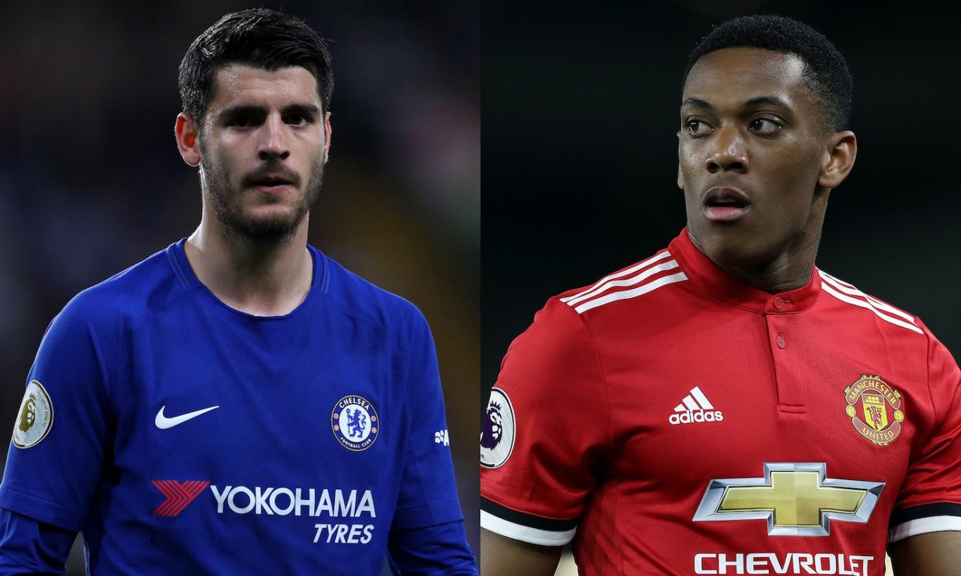 Morata e Martial: sogni infranti sul mercato, forzati a restare per il rilancio