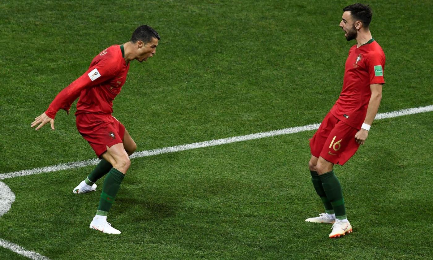 Bruno Fernandes: 'Nessun problema con Cristiano Ronaldo, il video era uno scherzo'