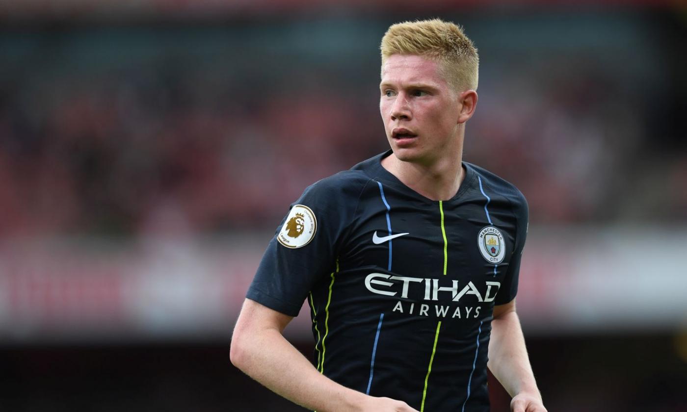 Manchester City, UFFICIALE: lesione al collaterale, de Bruyne fuori 3 mesi