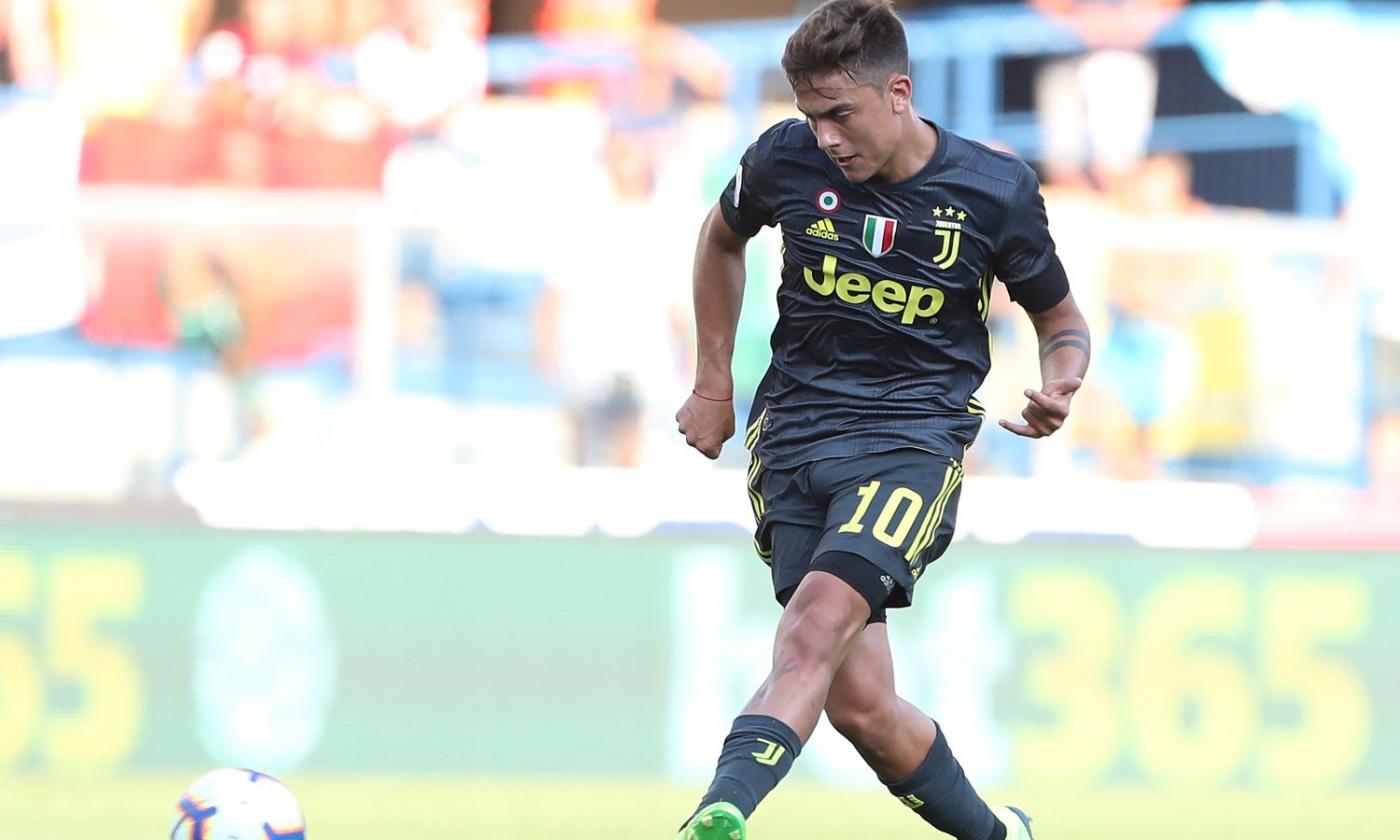 Juve, Dybala verso la panchina