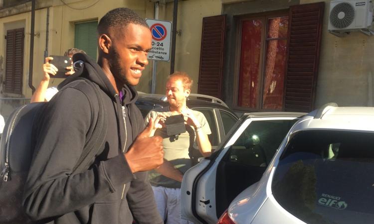 Fiorentina, visite per Edimilson: ‘Contento di essere qui, forza Viola’ VIDEO