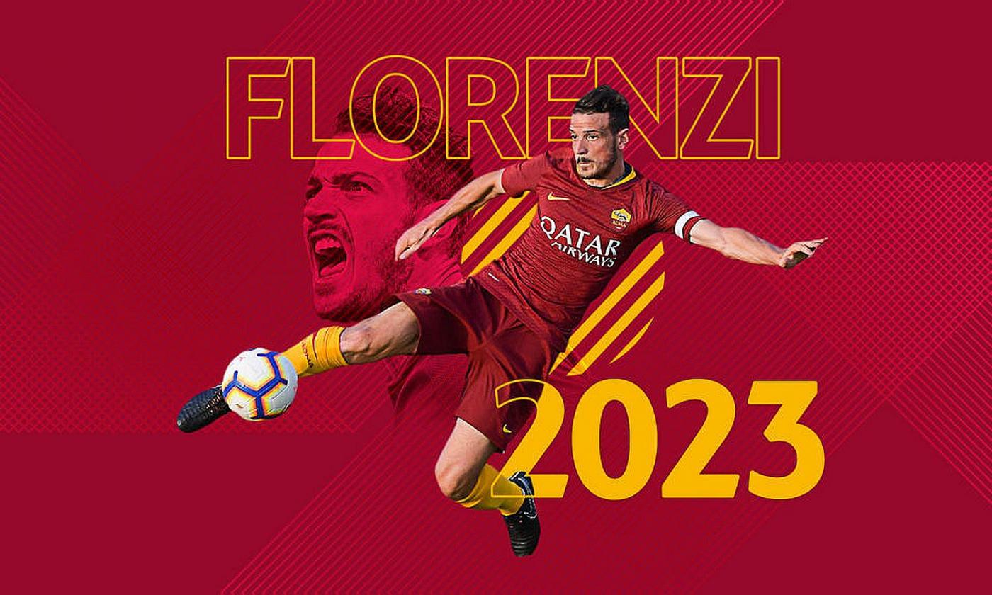 UFFICIALE, Florenzi rinnova: 'Altrove più soldi, ma amo Roma e la città'