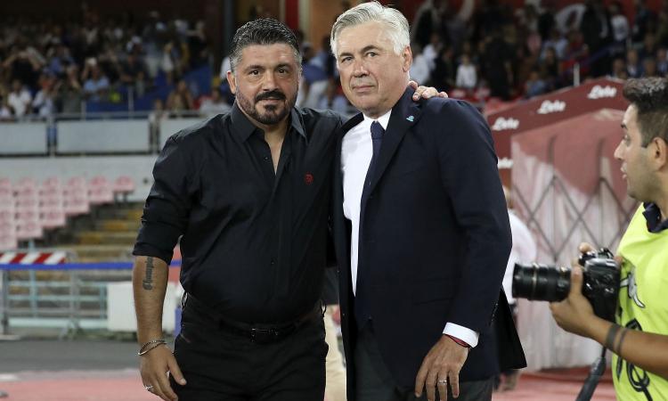 Napoli, Ancelotti deluso da Gattuso: la mancata chiamata e l'imbarazzo di Rino