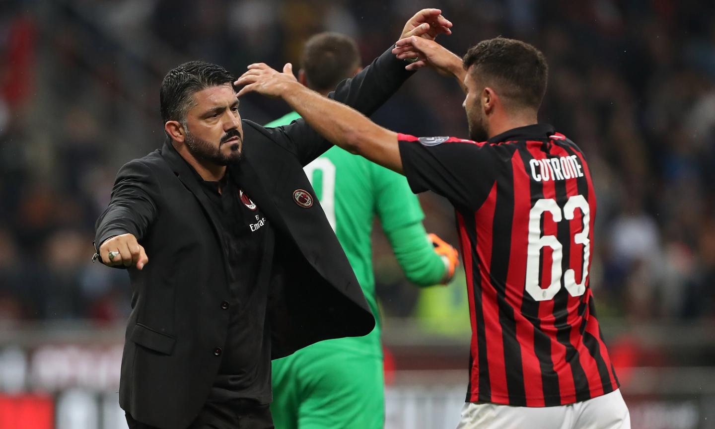 Milanmania: Gattuso ha perso il timone della nave, può salvarlo solo 'Pungiglione' Cutrone