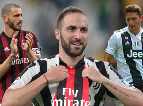 Higuain e Caldara dentro, Bonucci via: l'affare lo fa il Milan. Juve, perché?